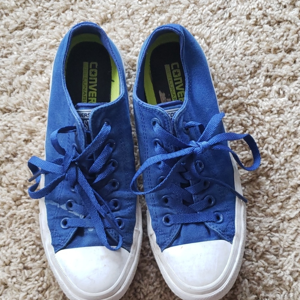 Converse blue womens size 6